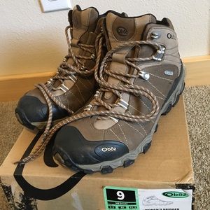 Oboz Women’s Bridger Mid-Body Walnut Sz 9